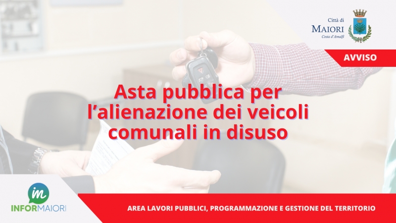 img title Avviso asta pubblica per l’alienazione dei veicoli comunali in disuso