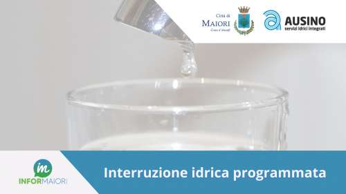 Interruzione idrica programmata 6 marzo p.v. in Via G. Capone dal civico 31 al civico 55